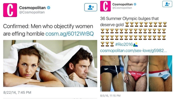 Confirmed women who objectify men are effing horrible