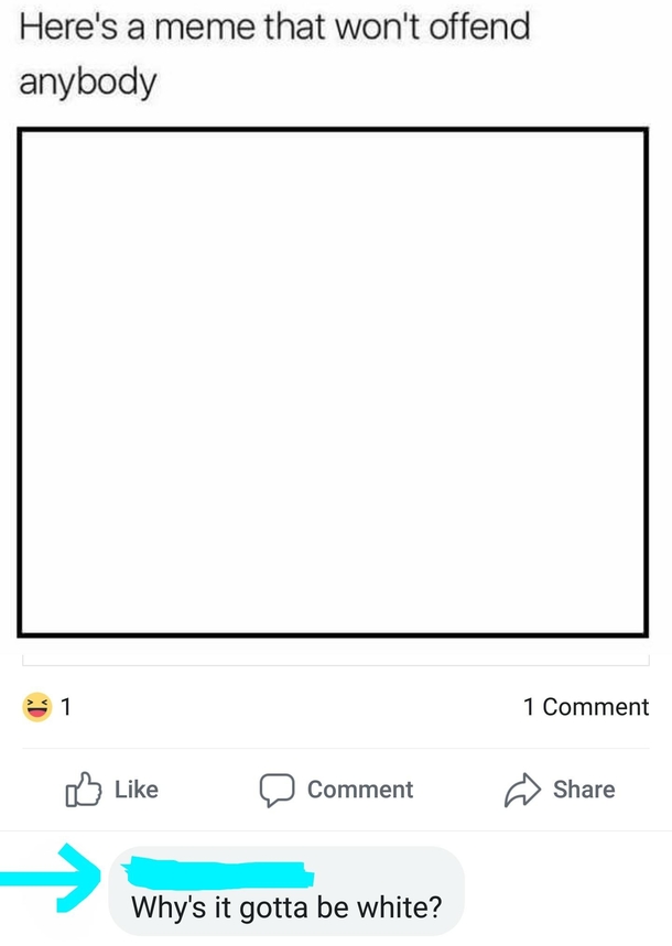 Consider me offended