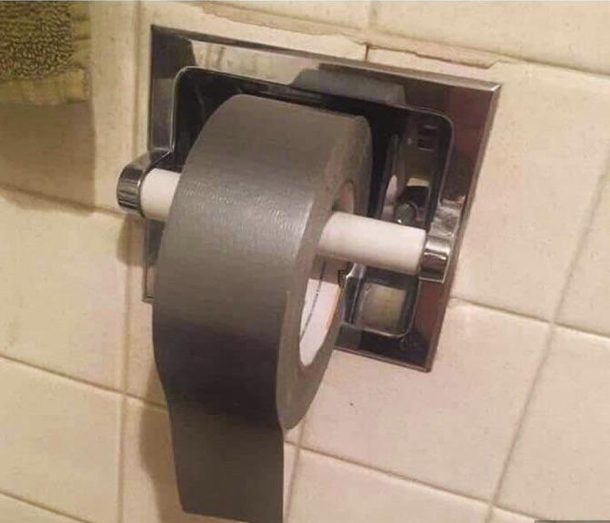 Contrary to popular belief Duct Tape does not fix EVERY problem