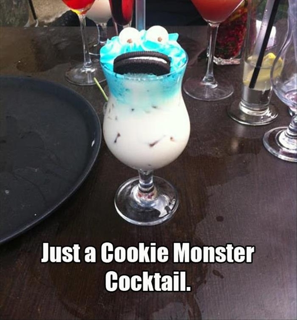 Cookie Monster Cocktail