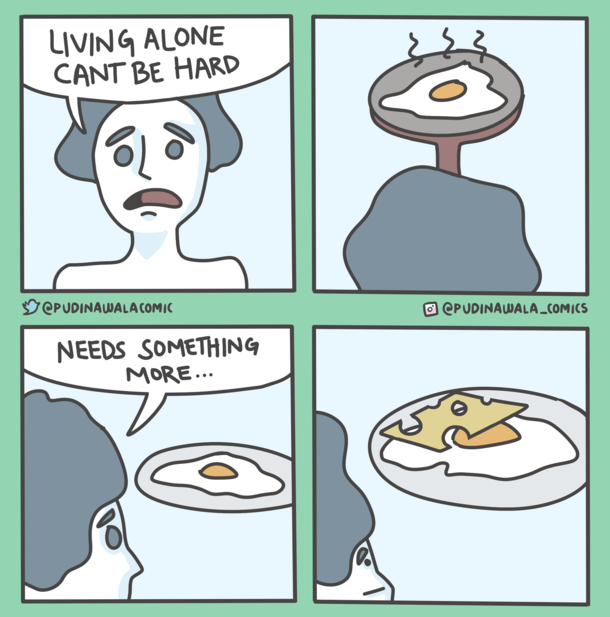 Cooking for one 