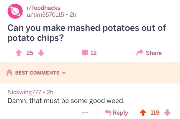 Cooking high 