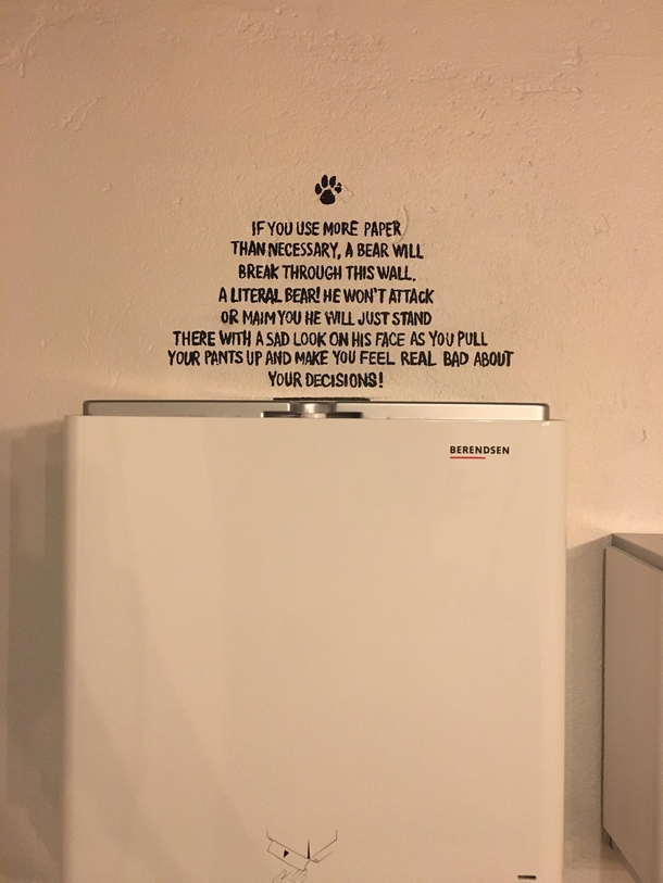 Copenhagen takes its paper towel conservation seriously