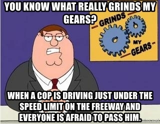 Cops and cars that look like cop cars