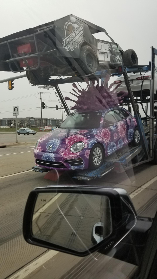 Coronovirus car