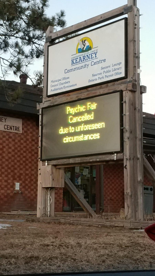 Couldnt have seen that coming