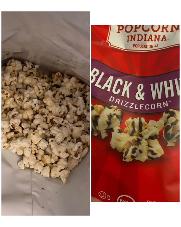Couldnt understand why every piece I was eating tasted so plain then I looked in the bag