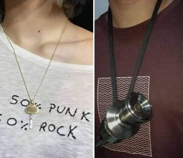 Couple necklace 