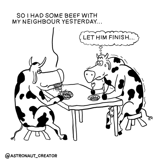 Cow cannibal