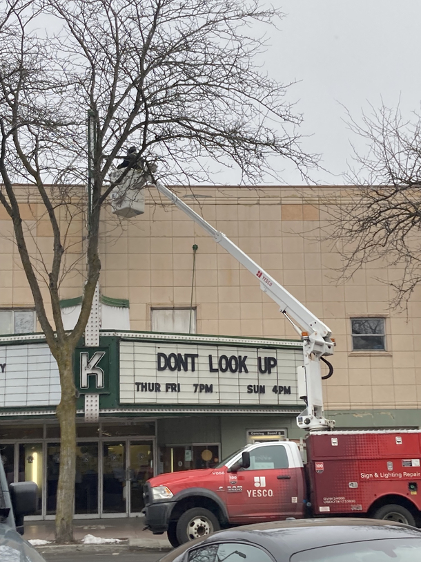 Coworker showed me this photo he snapped the other day