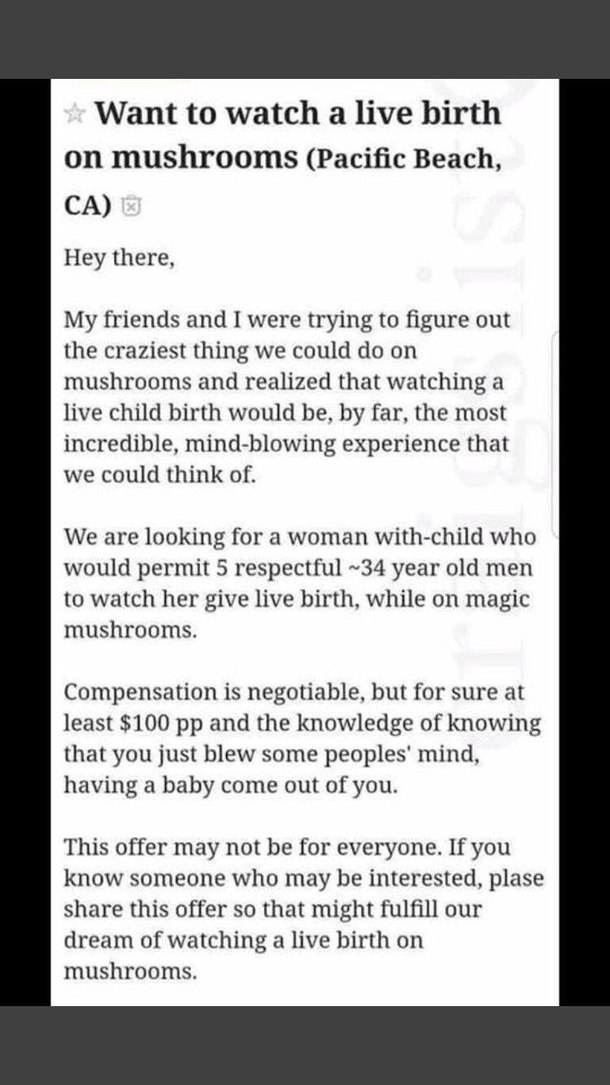 Craigslist is an Interesting Place