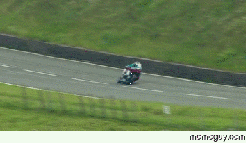 Crash At Isle of Man TT