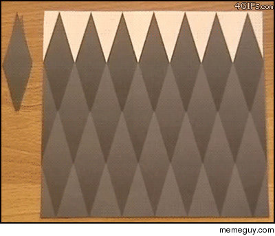 Crazy Shady Diamond Optical Illusion
