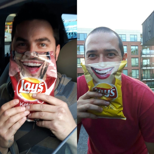 Creepy chip bags