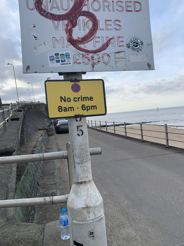 Crime is open guys