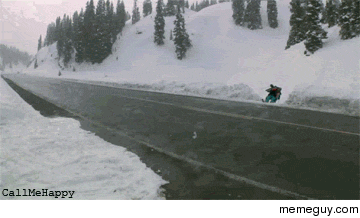 Crossing the street