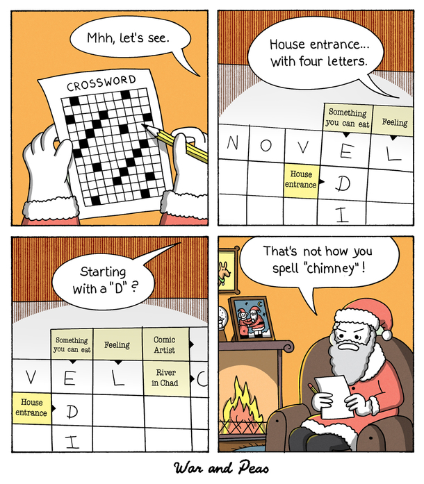 Crossword Santa 