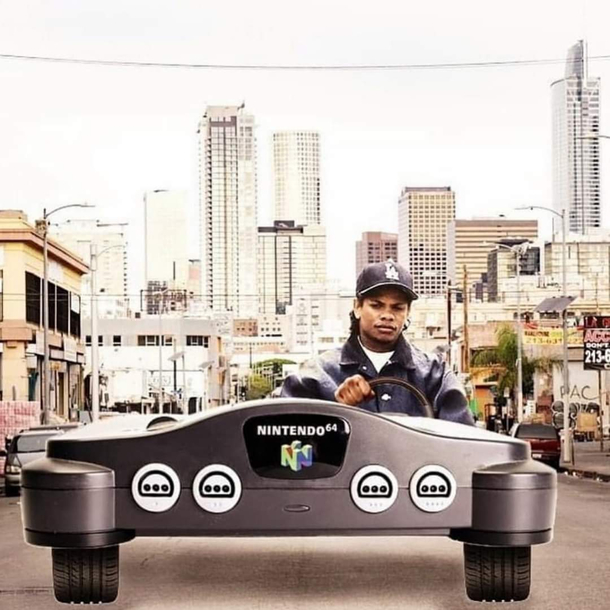 Cruising down the street