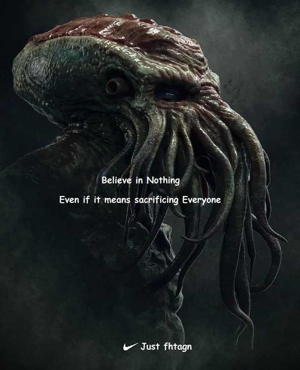 Cthulhu wants in on the sponsorship too