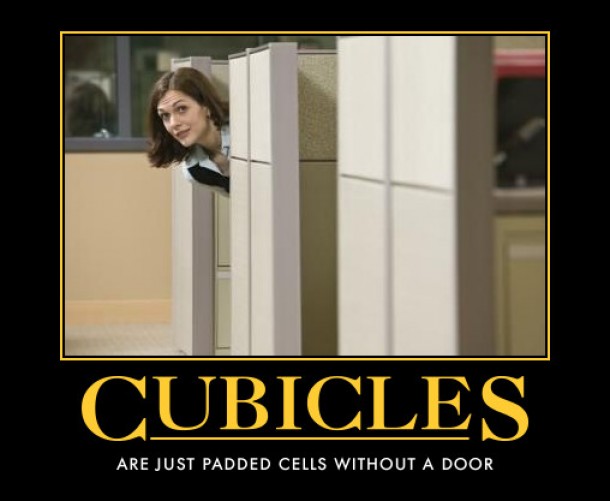 Cubicle Life Meme.