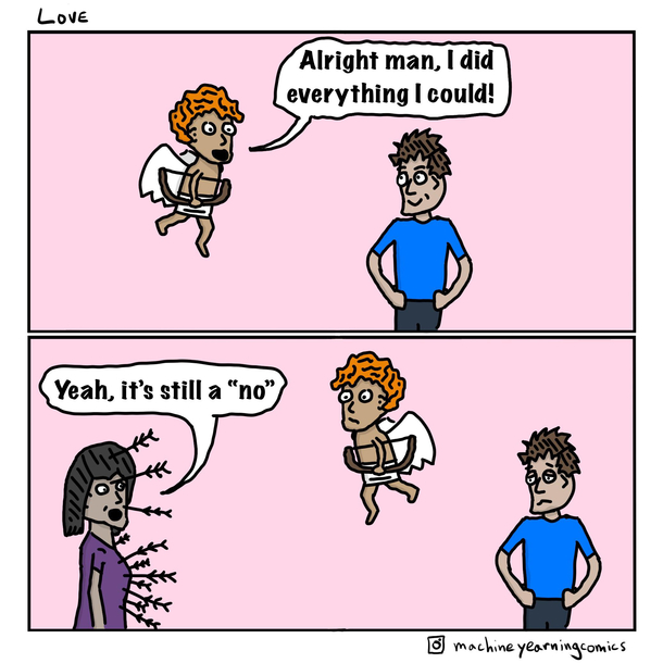 Cupid can only do so much