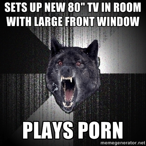Currently one of my neighbors a few houses down