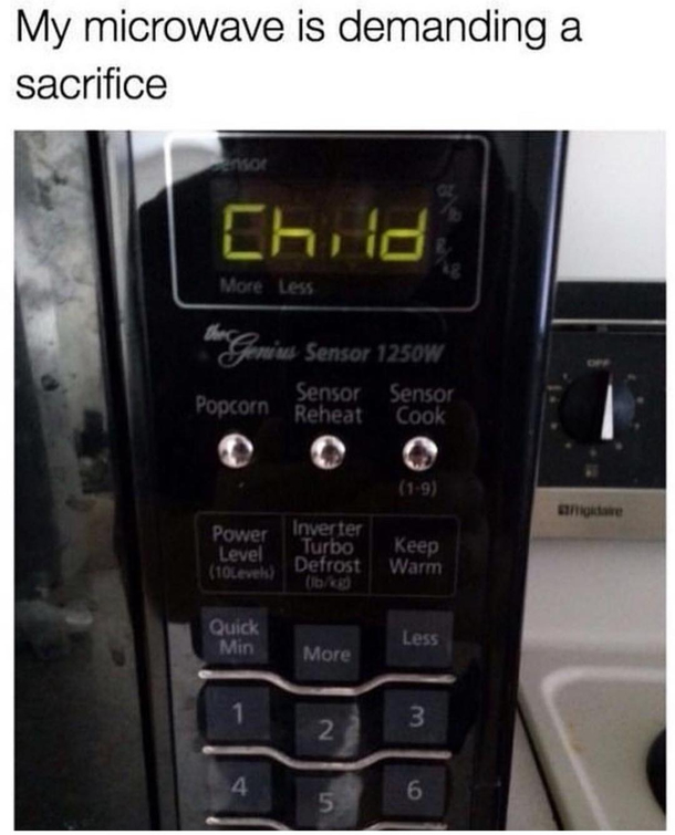 Cursed Microwave