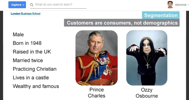 Customers arent demographics