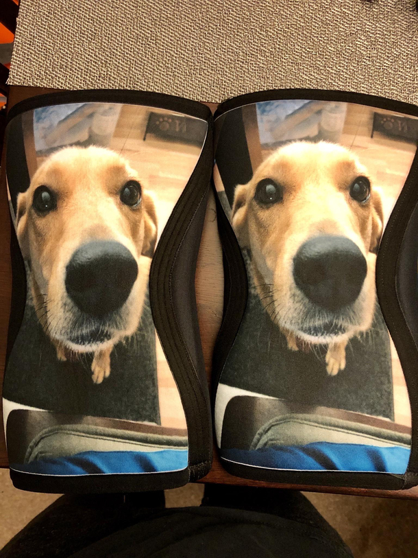 Customizable knee sleeves done right