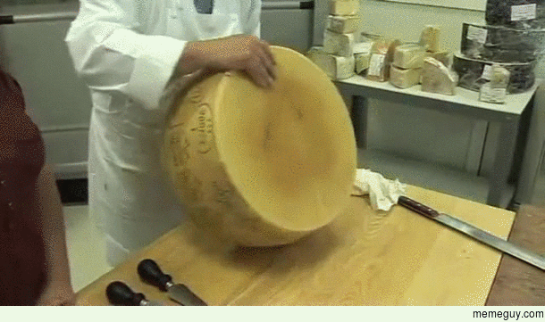 cutting the cheese