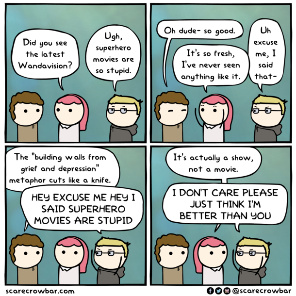 Cynicism isnt wisdom 