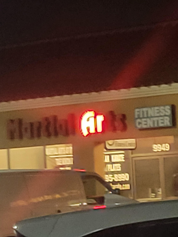 Dad really said Its the pirate fitness center and its ourrrr fitness center
