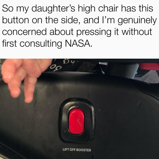 Daddy what does this button do