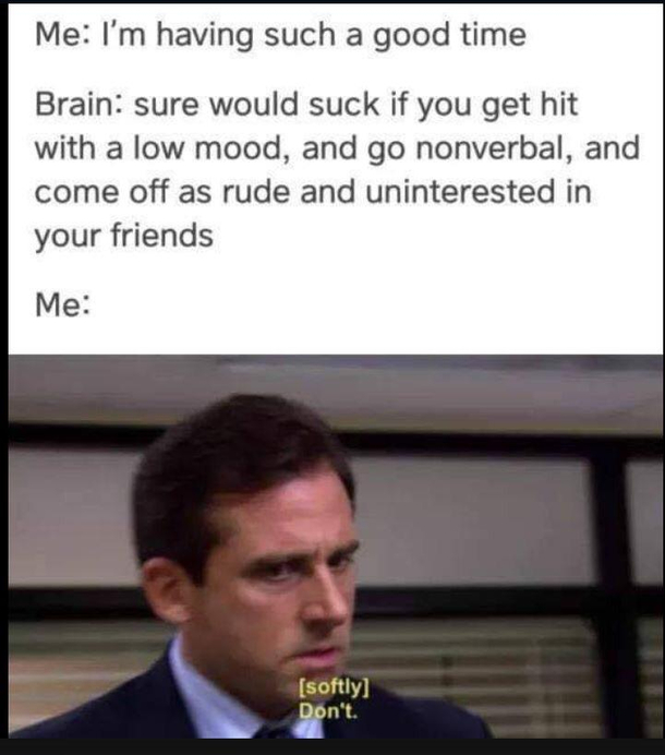 Dammit brain