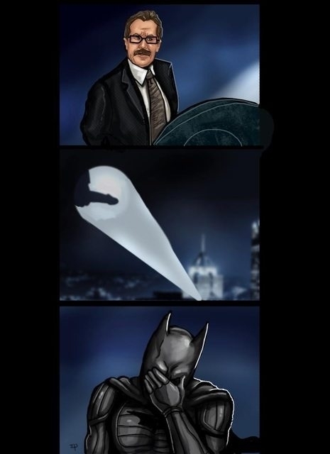 Dammit Commissioner Gordon