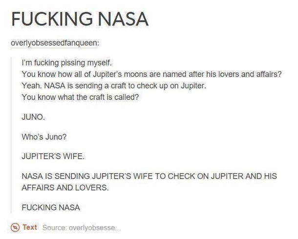 Dammit NASA