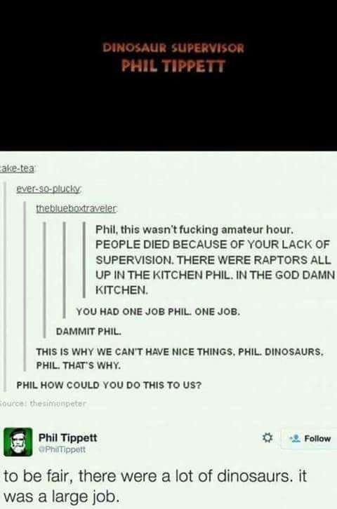 Dammit Phil you had one job