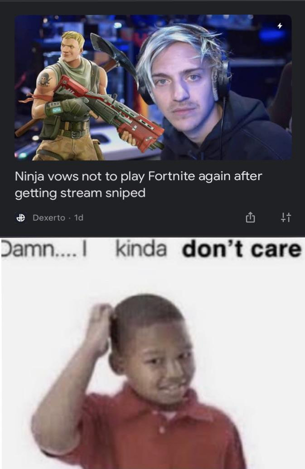 Damn I dont care