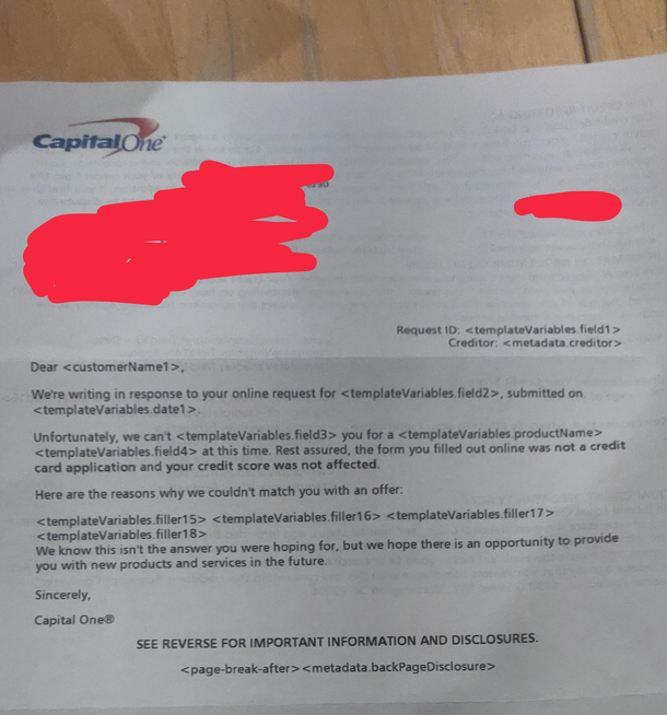 Damn it I really wanted a lttemplateVariablesfieldgt