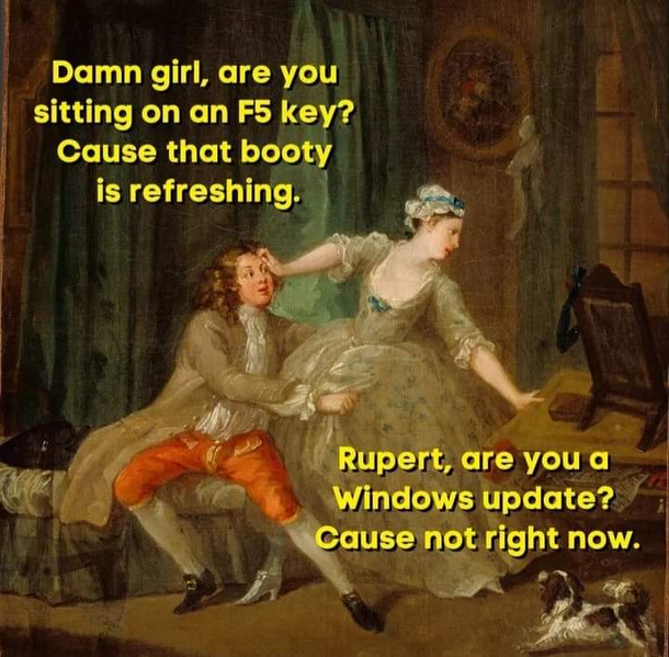 Damn it Rupert lol