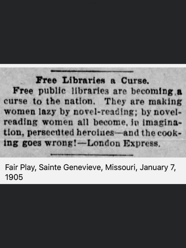 Damn libraries