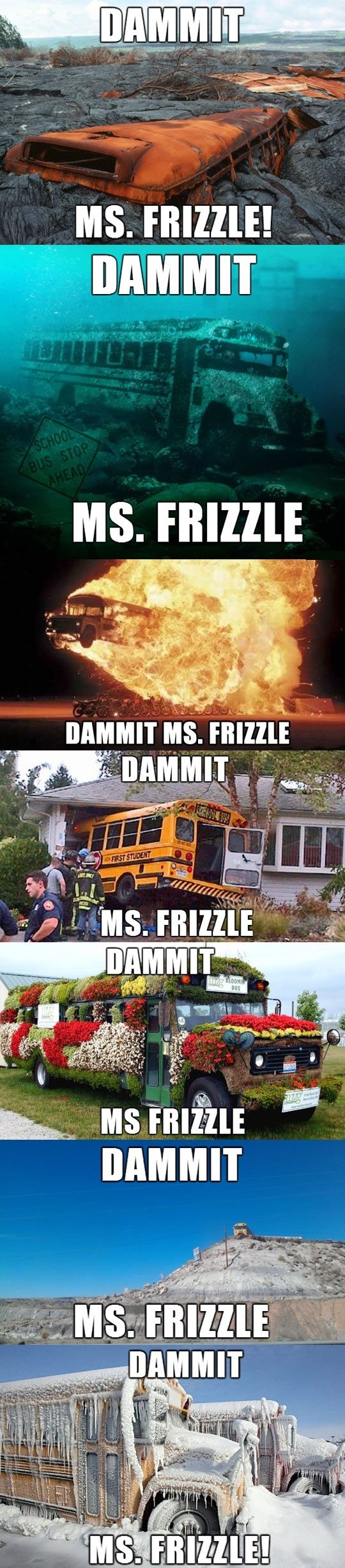 DAMNIT FRIZZLE