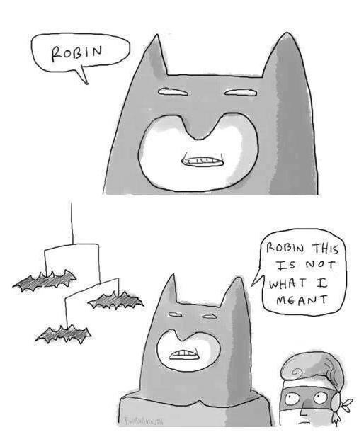 Dang it Robin