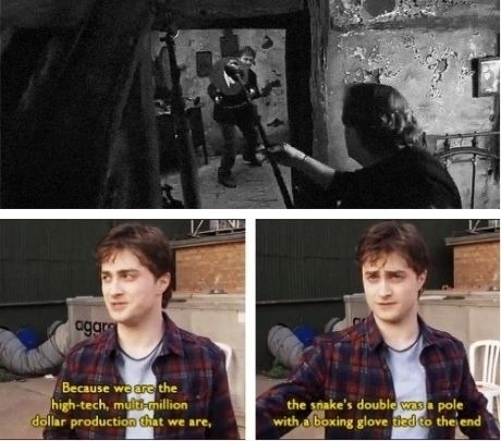 Daniel Radcliffe talks about filming the penultimate Harry Potter film