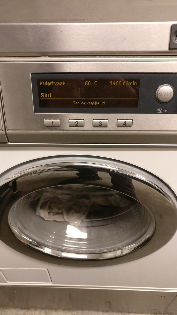 Danish washing machines are so judgemental