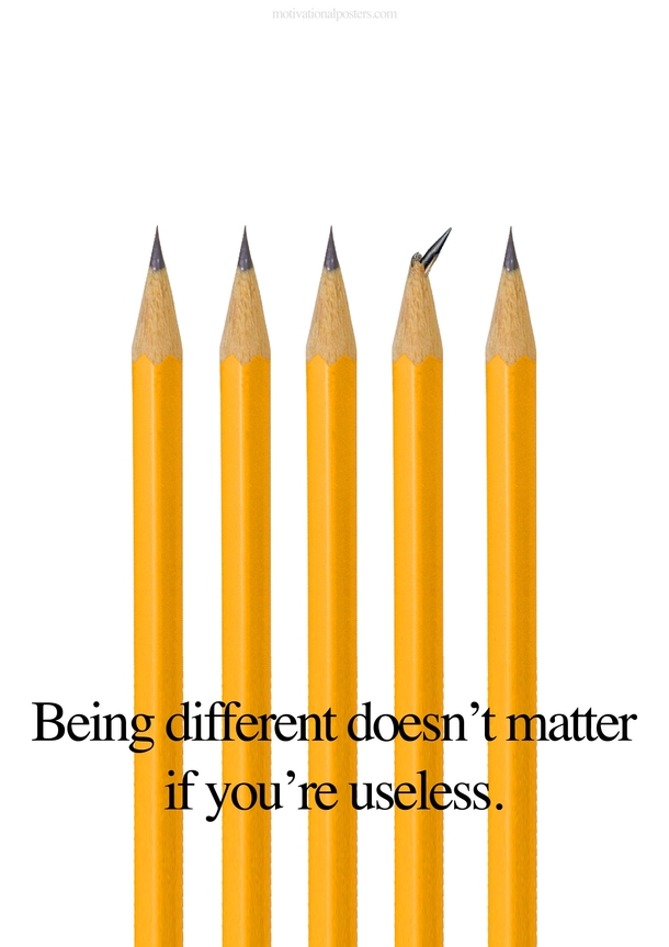 Dare to be different