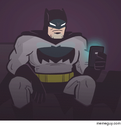 Dark Knight on the hunt