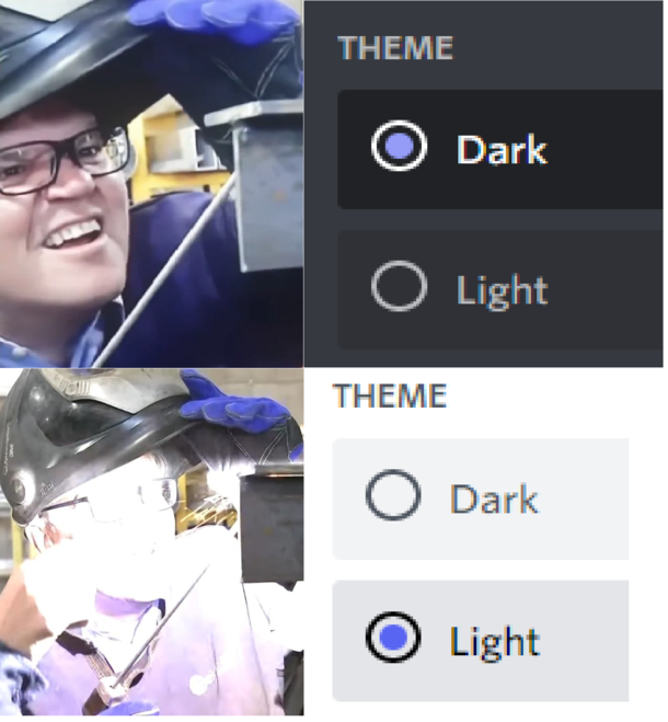 Darkmode Lightmode