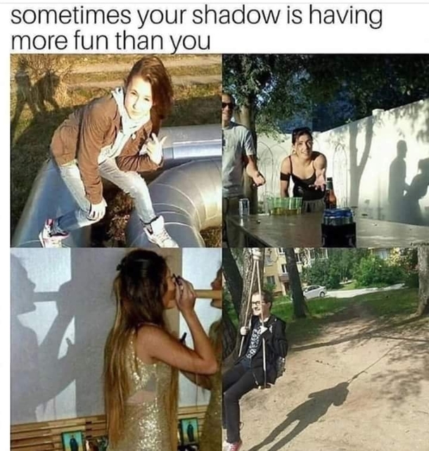 Darn shadows