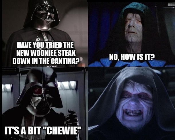 Darth Vader has the darkest puns in the galaxy